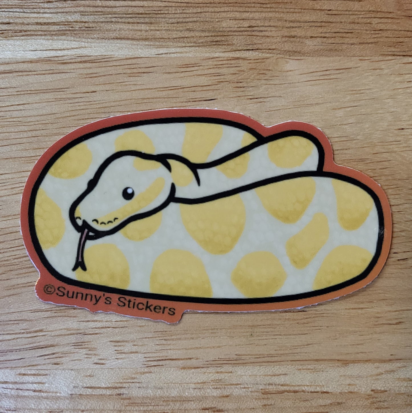 Ball Python Yellow